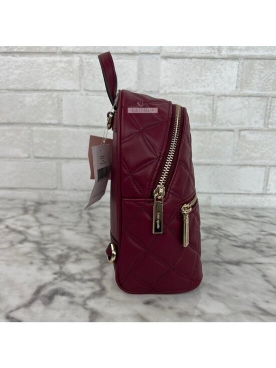 Kate Spade Natalia Burgundy Mini Convertible Leather Backpack main image 8